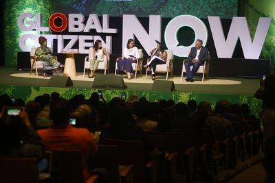 Global Citizen Now Bel?m-stock-foto
