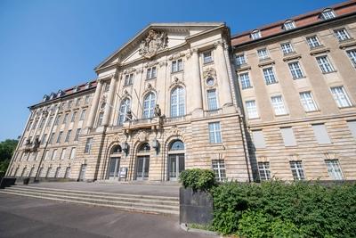 Berlin Kammergericht Das Berliner Kammergericht in Berlin Schoeneberg Es ist das aelteste deutsche-stock-foto
