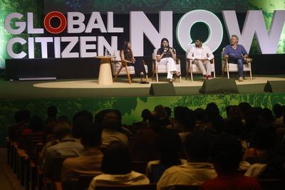 Global Citizen Now Bel?m-stock-foto