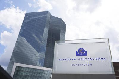 Symbolfoto und Themenbild Europaeische Zentralbank (EZB) in Frankfurt-stock-foto