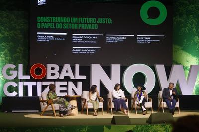 Global Citizen Now Bel?m-stock-foto