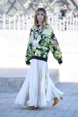 Eve Jobs CELEBRITES : Arrivees et departs du defile Louis Vuitton - Paris - 04/10/2022 FedericoPestellini/Panoramic PUB-stock-photo