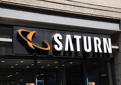 07.08.2023, Deutschland, NRW, Elektronik, Handel, Standort-Schliessungen bei SATURN, Mediamarkt, Media Markt, Umstruktur-stock-foto