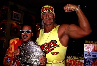 1/ Portrait 95: Hulk Hogan, Sportler, Wrestling, Schauspieler, Sport, *** 1 Portrait 95 Hulk Hogan, sportsman, wrestling-stock-foto