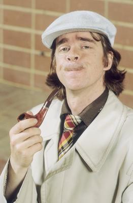 Helge Schneider in 00 Schneider-Jagd auf Nihil Baxter 08/94 mat Mann Komik Regie Schauspiel Musik Film Kabarett Filmsze-stock-foto