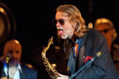 Erfurt // 31.03.2014 // Messe Erfurt Helge Schneider - Pretty Joe & die Dorfsch?nheiten Helge Schneider ( 30. August 19-stock-foto