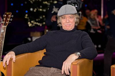 MDR - Riverboat. Entertainer Helge Schneider anl??lich der Aufzeichnung der MDR - Talkshow Riverboat am 04.12.2023 in de-stock-foto