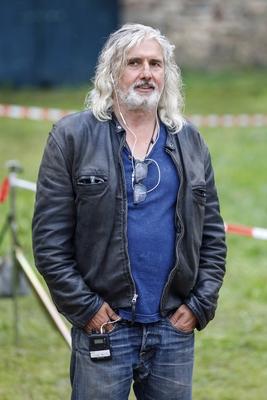 Joachim Masannek beim Fototermin am Set des Kinofilms Liliane Susewind an der Burg Dreiborn. Schleiden, 18.08.2017 Foto-stock-foto