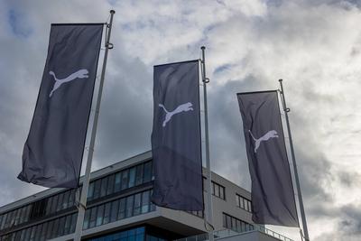 Puma Unternehmenszentrale, Herzogenaurach, 26.01.2025-stock-foto