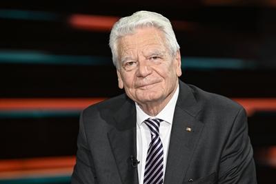 Joachim Gauck (Ex-Bundespr?sident) 07/25 her Joachim Gauck am 24. Juli 2025 in Markus Lanz , ZDF (Aufzeichnung vom 17. J-stock-foto