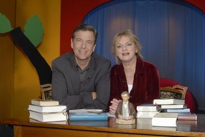 Claus Kleber , Heute Journal Moderator , zu Gast bei lesen - ZDF mit Elke Heidenreich am 17.10.2006-stock-foto
