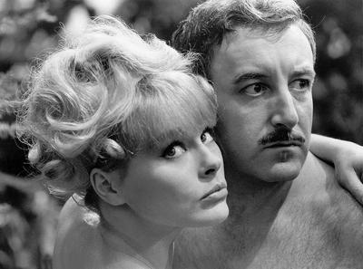 A Shot in the Dark - filmstill Elke Sommer & Peter Sellers in A Shot in the Dark EDITORIAL USE ONLY Copyright: xCAP/PLFx-stock-foto
