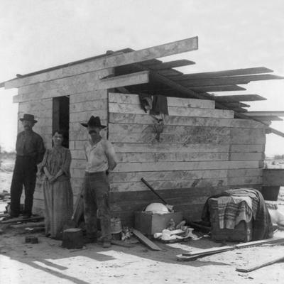 USA: The 1900 Galveston Hurricane. Galveston Disaster, Texas: begining life anew after the storm , 1900 The Hurricane of-stock-foto