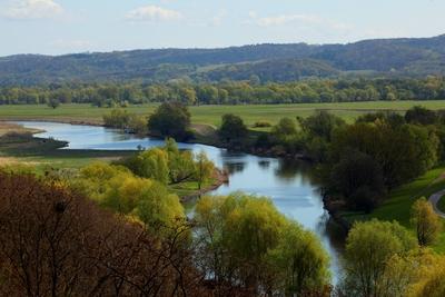 Nationalpark Unteres Odertal bei Stuetzkow Deutschland Brandenburg Uckermark Unteres Odertal Na-stock-foto