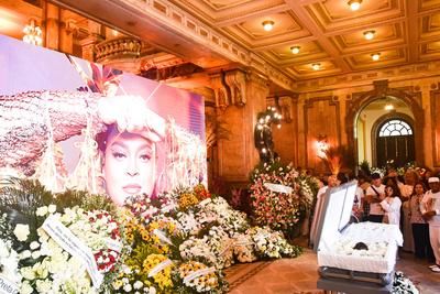 Preta Gil&amp;#39;s wake at the Municipal Thea-stock-foto