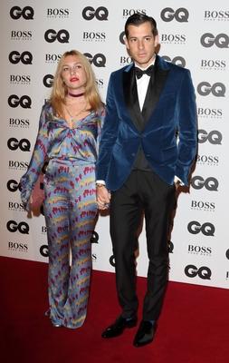 GQ Men of the Year Awards 2016 London UK Josephine de la Baume and Mark Ronson at the GQ Men of the-stock-foto