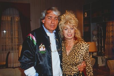Die lieben Verwandten, Fernsehserie, Deutschland 1991, Regisseur Michael Pfleghar mit Darstellerin Christiane Kr?ger Co-stock-foto