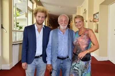 Entertainment Bilder des Tages Johannes Hallervorden, Dieter Hallervorden und Christiane Zander beim Sommerfest 2019 un-stock-photo