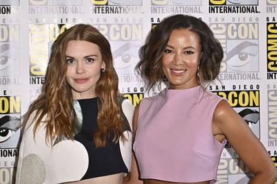 Holland Roden, Heather Hemmens-stock-foto