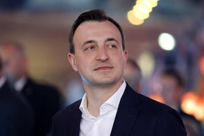 CDU-Politiker Paul Ziemiak beim offiziellen Wahlkampfauftakt der CDU zur Landtagswahl in NRW am Samstag im Castello. D?s-stock-foto