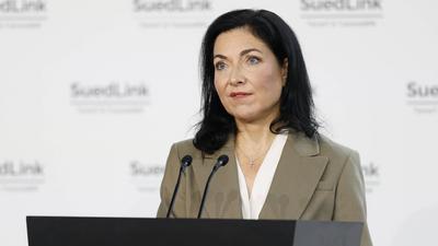 SuedLink: Auftakt der Bauarbeiten bei Oerlenbach-stock-foto