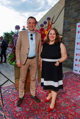 Event - BILD Sommerfest 2024 Paul Ziemiak und Ricarda Lang beim BILD hilft e.V. Ein Herz f?r Kinder Sommerfest auf den W-stock-photo