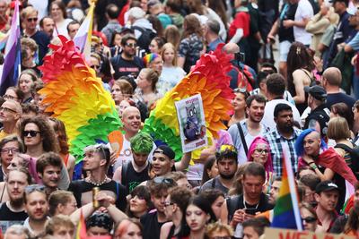 CSD 2025 in Berlin-stock-foto