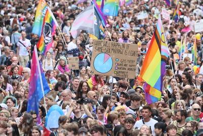 CSD 2025 in Berlin-stock-foto
