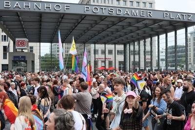 CSD 2025 in Berlin-stock-foto