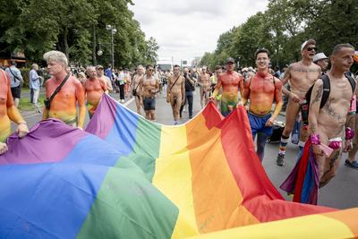 Berlin, Christopher Street Day, CSD, Berlin Pride-stock-foto