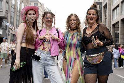 Berlin, Christopher Street Day, CSD, Berlin Pride-stock-foto