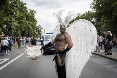 Berlin, Christopher Street Day, CSD, Berlin Pride-stock-foto