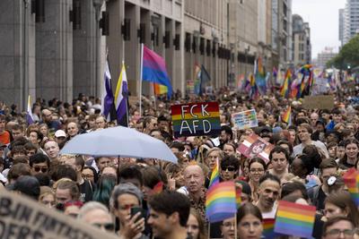Berlin, Christopher Street Day, CSD, Berlin Pride-stock-foto