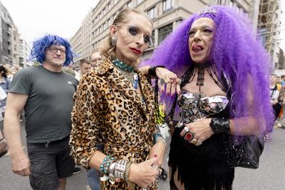 Berlin, Christopher Street Day, CSD, Berlin Pride-stock-foto