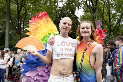 Berlin, Christopher Street Day, CSD, Berlin Pride-stock-foto