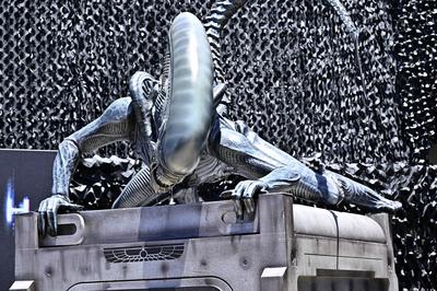 'Alien: Earth' Experience-stock-foto