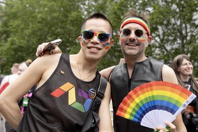 Berlin, Christopher Street Day, CSD, Berlin Pride-stock-foto