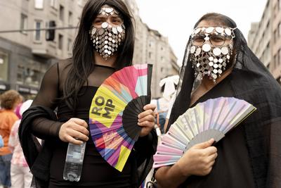 Berlin, Christopher Street Day, CSD, Berlin Pride-stock-foto
