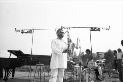  Sonny Rollins - 14/10/2018 - France / Ile-de-France (region) / Paris - Sonny Rollins in concert at Chateauvallon, 26 A-stock-foto