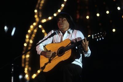 Telezirkus 1983, S?nger Jose Feliciano-stock-foto