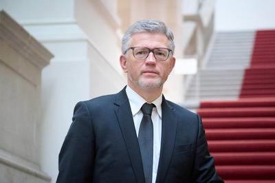 Berlin, Aktuelle Stunde im Abgeordnetenhaus Andrij Melnyk (Ukrainischer Botschafter in Deutschland) ist zu Gast bei der-stock-foto