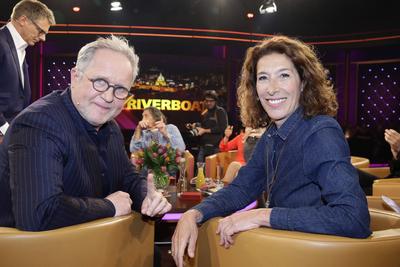 1101/ Im Vordergrund v. l.: Die Schauspieler und Tatort -Kommissare Harald Krassnitzer und Adele Neuhauser / RIVERBOAT-stock-foto