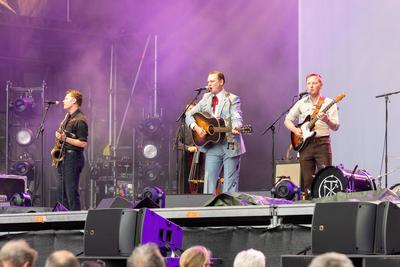 Rob Heron & The Tea Pad Orchestra  -  Kunst!Rasen Bonn 27.07.2025-stock-foto