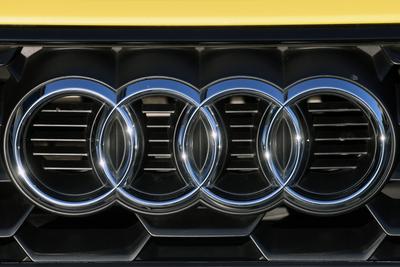 Audi Logo-stock-foto