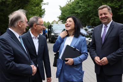 Reiche in Leuna Chemie-stock-foto