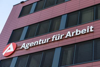 Agentur f?r Arbeit in K?ln-stock-photo