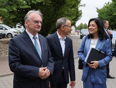 Reiche in Leuna Chemie-stock-foto