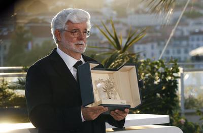 Palme D'Or Winners Photocall - The 77th Annual Cannes Film Festiva-stock-foto