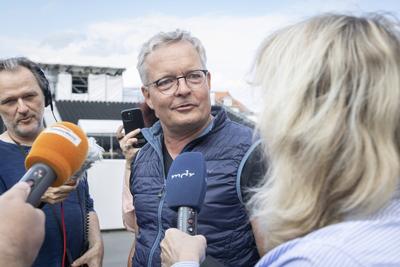 Domstufen Festspiele Erfurt 2025-stock-foto