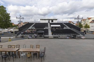Domstufen Festspiele Erfurt 2025-stock-foto